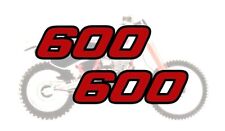 Adesivi coppia laterali TT 600