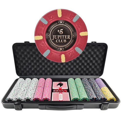Set 500 fiches - poker, jupiter