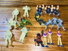 DOLCI PREZIOSI  TARTARUGHE NINJA TURTLES GLOW IN THE DARK 2005 SPECIALI 18 Pezzi