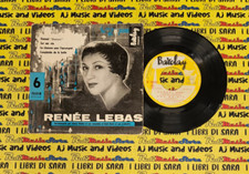 LP 45 7" RENEE LEBAS Domani Sur ma vie La chanson pour l'auvergnat (QSL3)