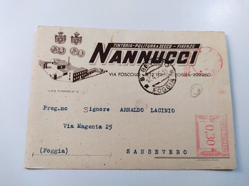 Rara cartolina 1935 nannucci - 1935,