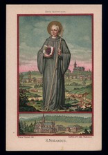 antico santino cromo-holy card