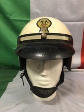 Casco bianco motociclista - casco,