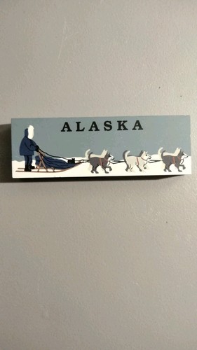 Cats meow village dog sled - meow,