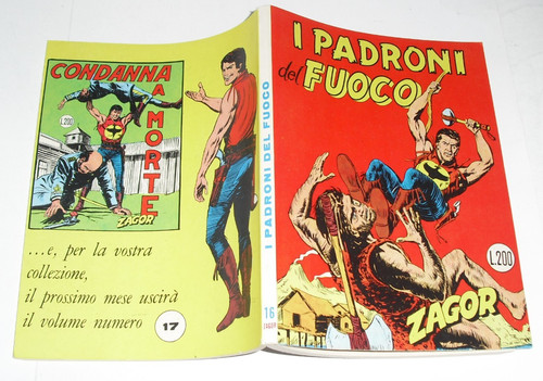 Zagor i - scritta, rossa