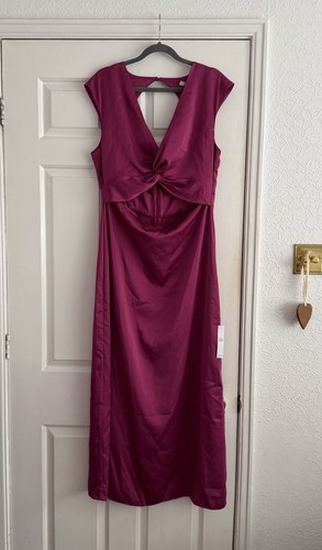Maxi abito omnes rosa magenta - omnes,