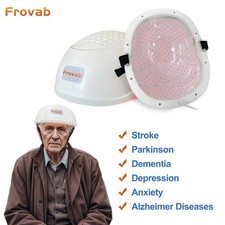 Casco 810 nm NIR fototerapia Parkinson depressione e ansia