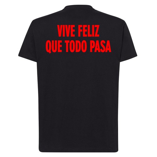 Shirt maglietta vive feliz - vive,