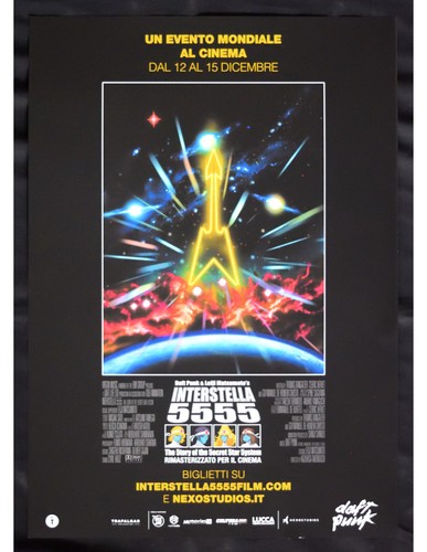 Locandina interstella 5555 - locandina,