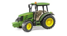 Bruder 02106 Trattore John Deere 5115M 1:16 con Cabina e Sterzo Funzionante