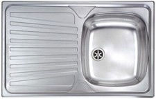 CM Lavello Cucina 1 Vasca Gocciolatoio SX Inox 79x50 cm 011551.D1.01.2016