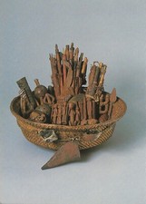 Postcard Zaire/Angola Chokwe