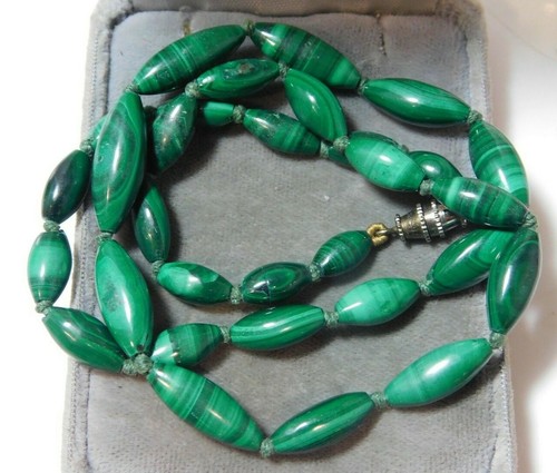 Vintage verde malachite ovale - malachite,