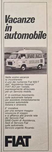 Fiat furgone 600 - fiat, aci