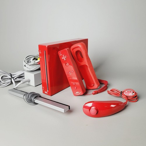 Nintendo wii console rossa - wii,