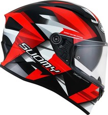 Casco integrale moto fibra