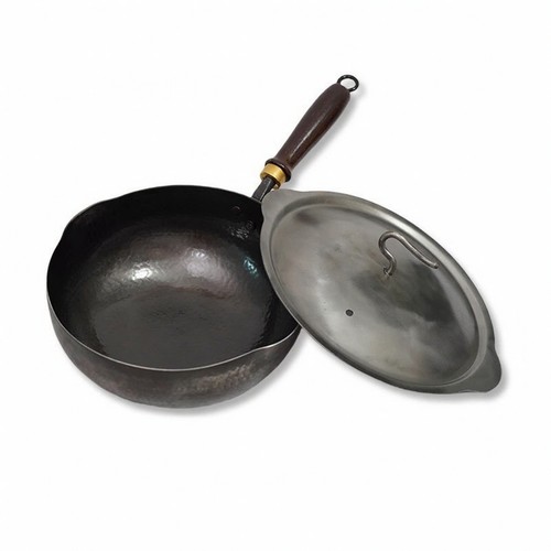 Wok ferro fatto mano - in,