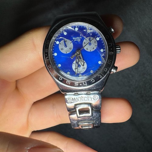 Swatch irony chrono blue - swatch,
