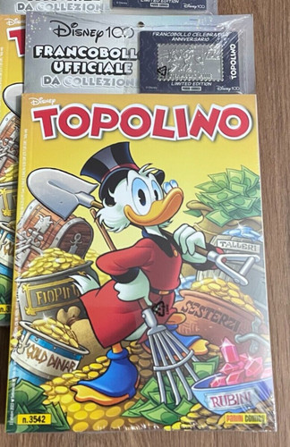 Topolino 3542 con francobollo - topolino,