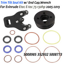 Per 05-19 Evinrude 75hp-130hp Etec Kit Guarnizioni Riparazione Assetto con Tappo Finale,Chiave 5008773