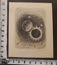 WUNDERKAMMER L EXLIBRIS 513 " MONDI " - * VIRGILIO TRAMONTIN * - C SIGNED