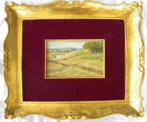 Campagna romana dipinto - campagna,