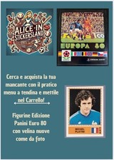 Panini Europa Euro 80 1980