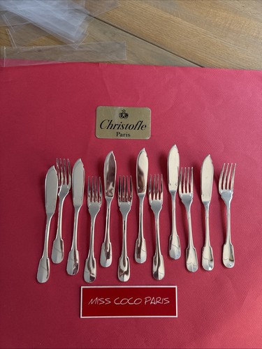 Posate pesce christofle - pesce,