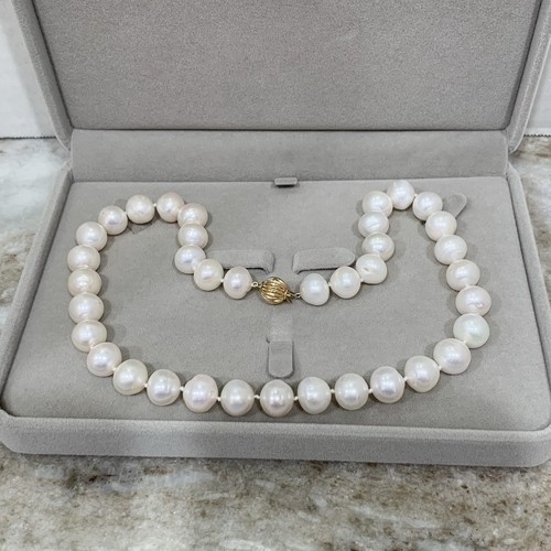 Grande collana perle 11mm - perle,