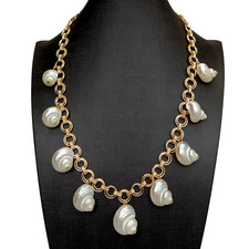 Collana con ciondolo catena