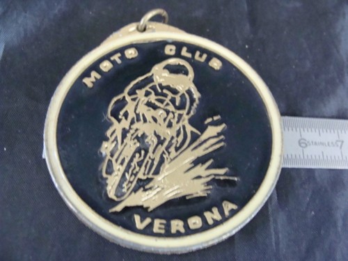 Placca medaglia moto club - placca,