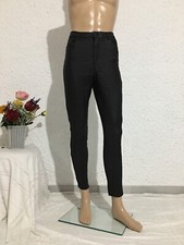 Vero Moda pantaloni donna in tela elasticizzata effetto pelle tg xl