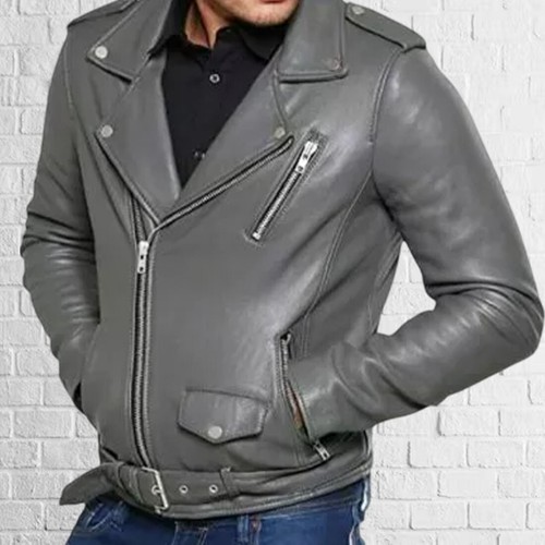 Giacca moto biker nuova hide - giacca,