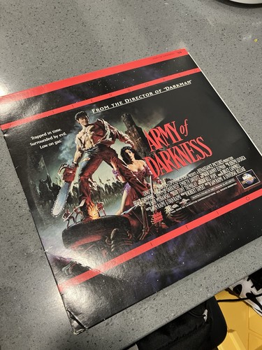 Army darkness laserdisc - darkness,