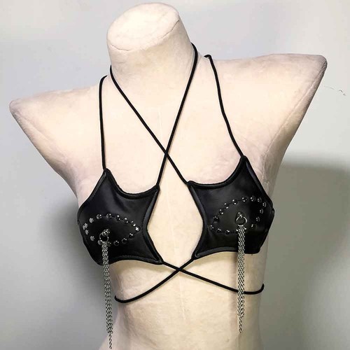 Abbigliamento goth tops punk - tops,