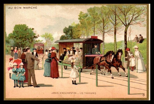 Chromos bon marche voir - au,