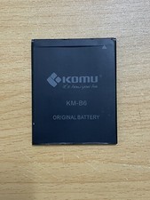Batteria Originale Komu K5+ KM-B6 Turbo