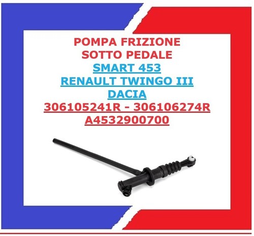 Pompa frizione sotto pedale - frizione,