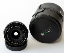 Obiettivo Olympus OM-System Zuiko Auto-W 24mm 1:2,8 Made In Japan