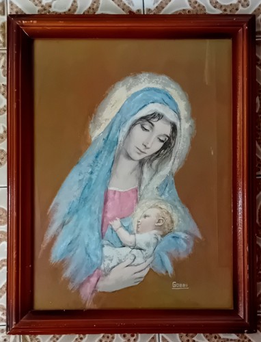 Quadro madonna con bambino - quadro,