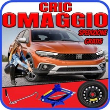 Ruotino Di Scorta 5Fori Misura Ruota Da 16 Per La Fiat Tipo Con Kit Cric Crick p