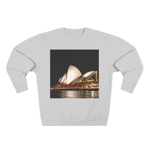 Felpa girocollo sydney opera - felpa,