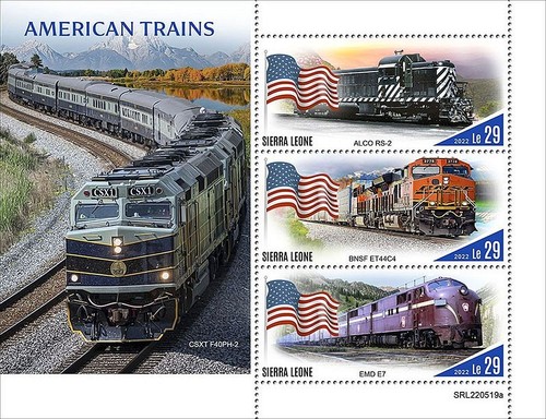 Treni americani america - americani,