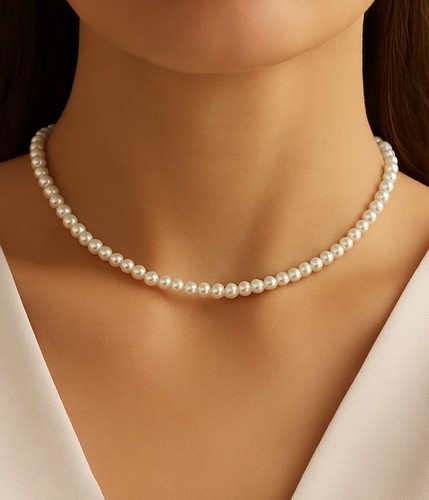 Collana vintage perle - collana,