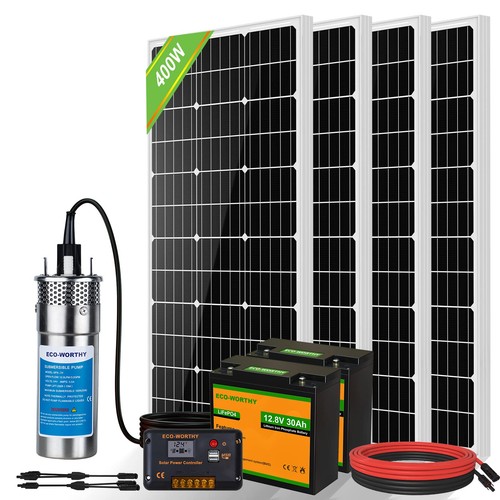 Kit pompa solare per - , pozzi