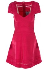 HERVE LEGER MINI ABITO FASCIA