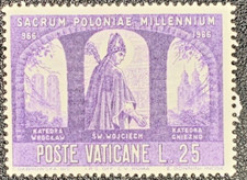 Vatican city 1966 postage - city,