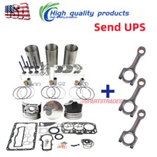 Kit Ricostruzione con Biella 3X per Escavatore Motore Yanmar 3TNM72 VIO17