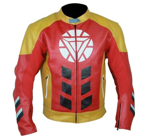 Giacca pelle iron man - giacca,