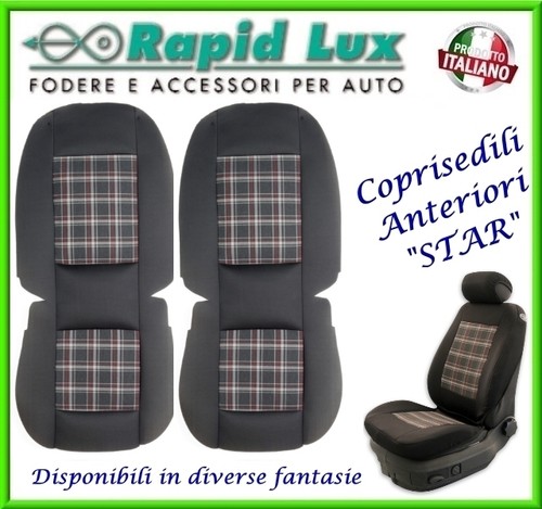 Coppia fodere coprisedili